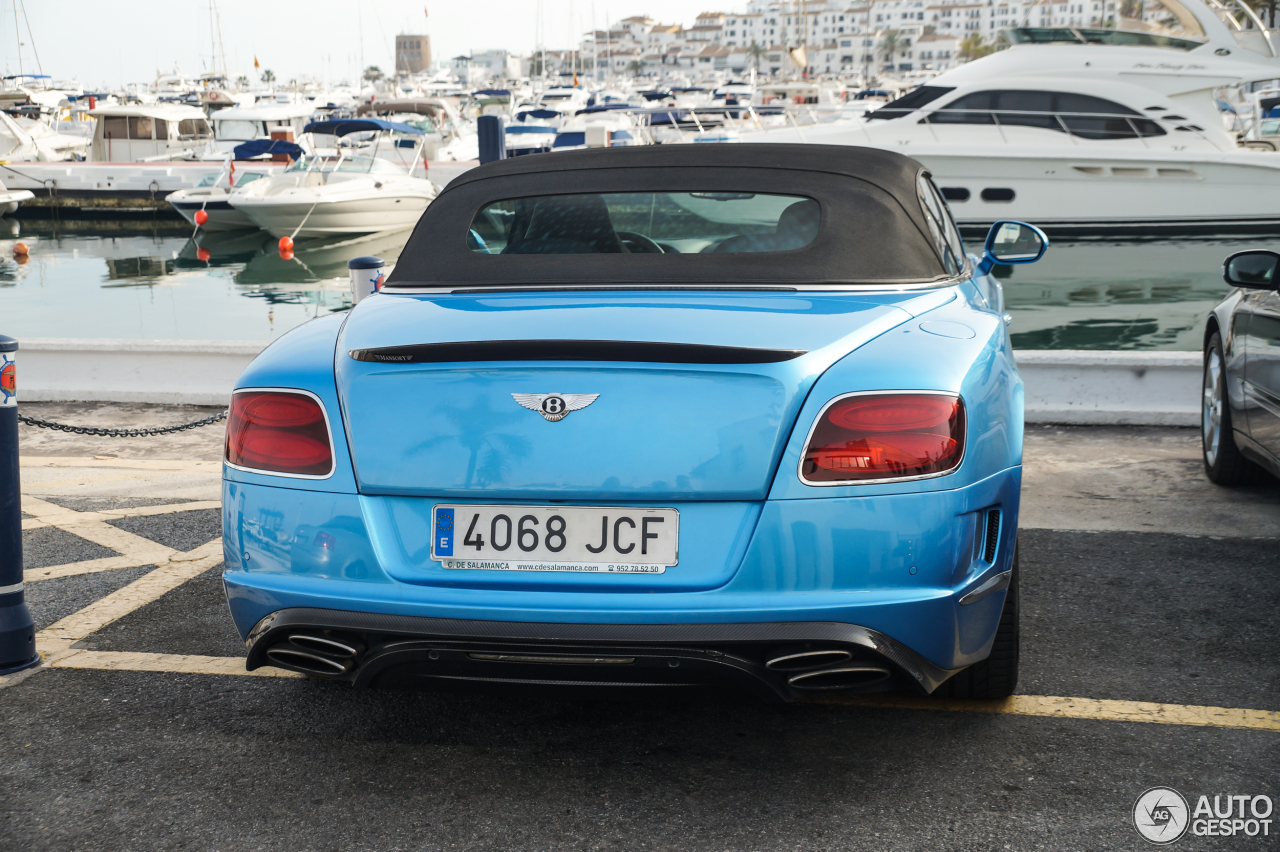 Bentley Mansory Continental GTC Speed 2015