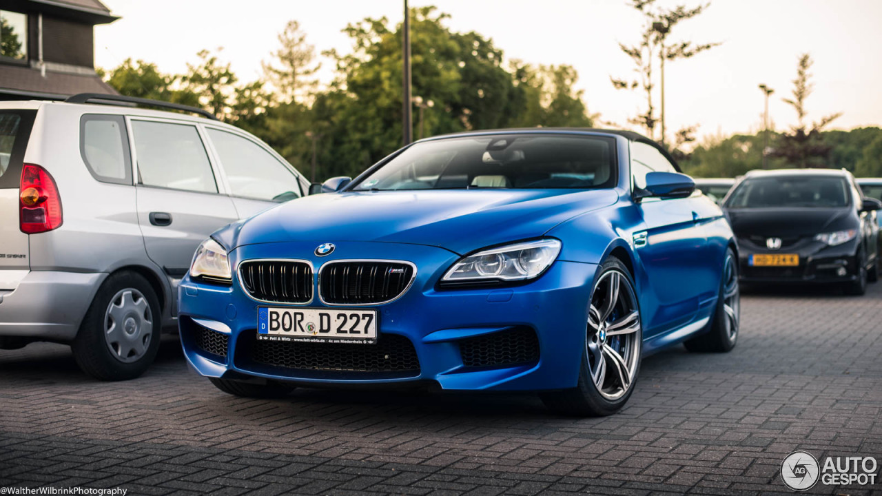 BMW M6 F12 Cabriolet 2015