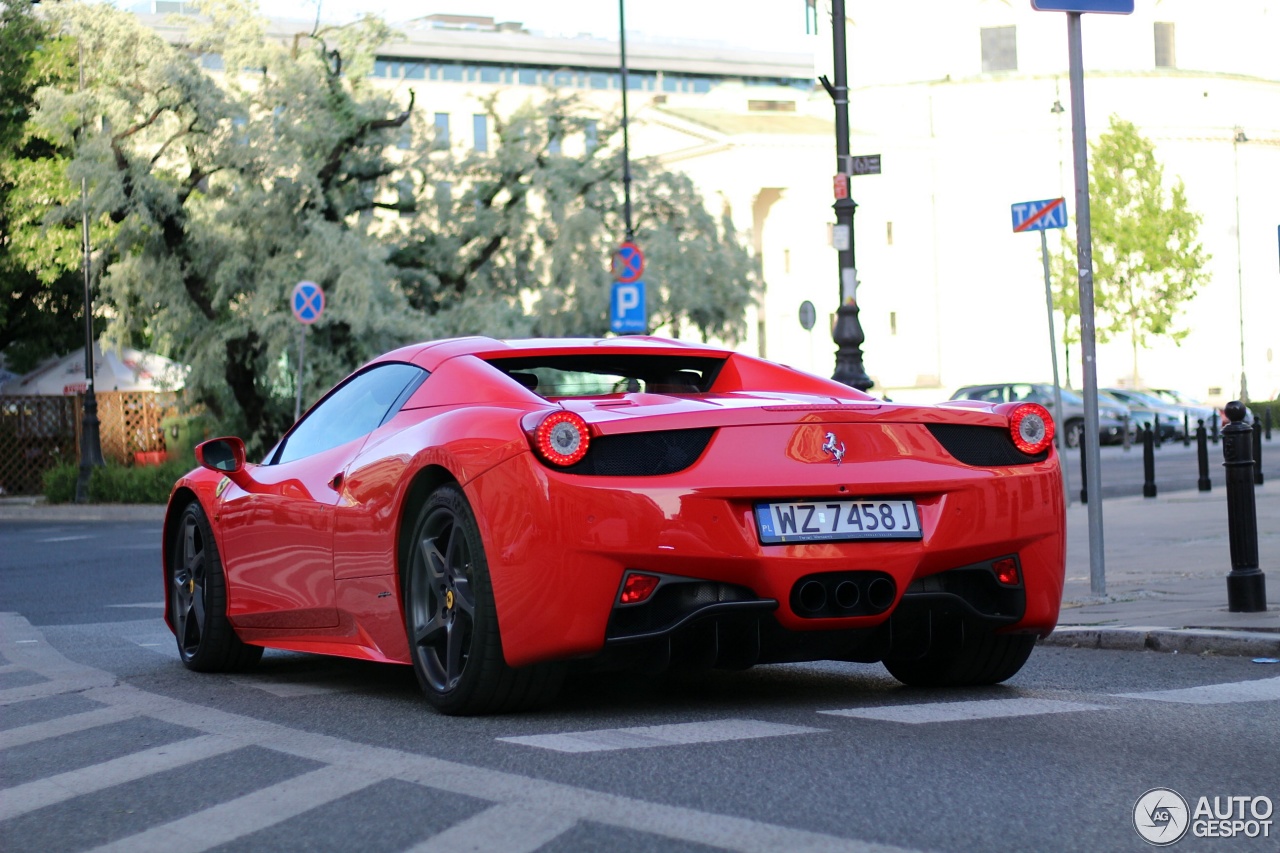 Ferrari 458 Spider