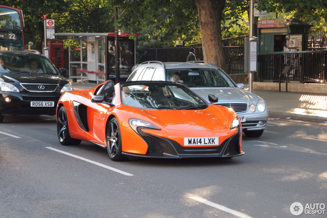 McLaren 650S Spider