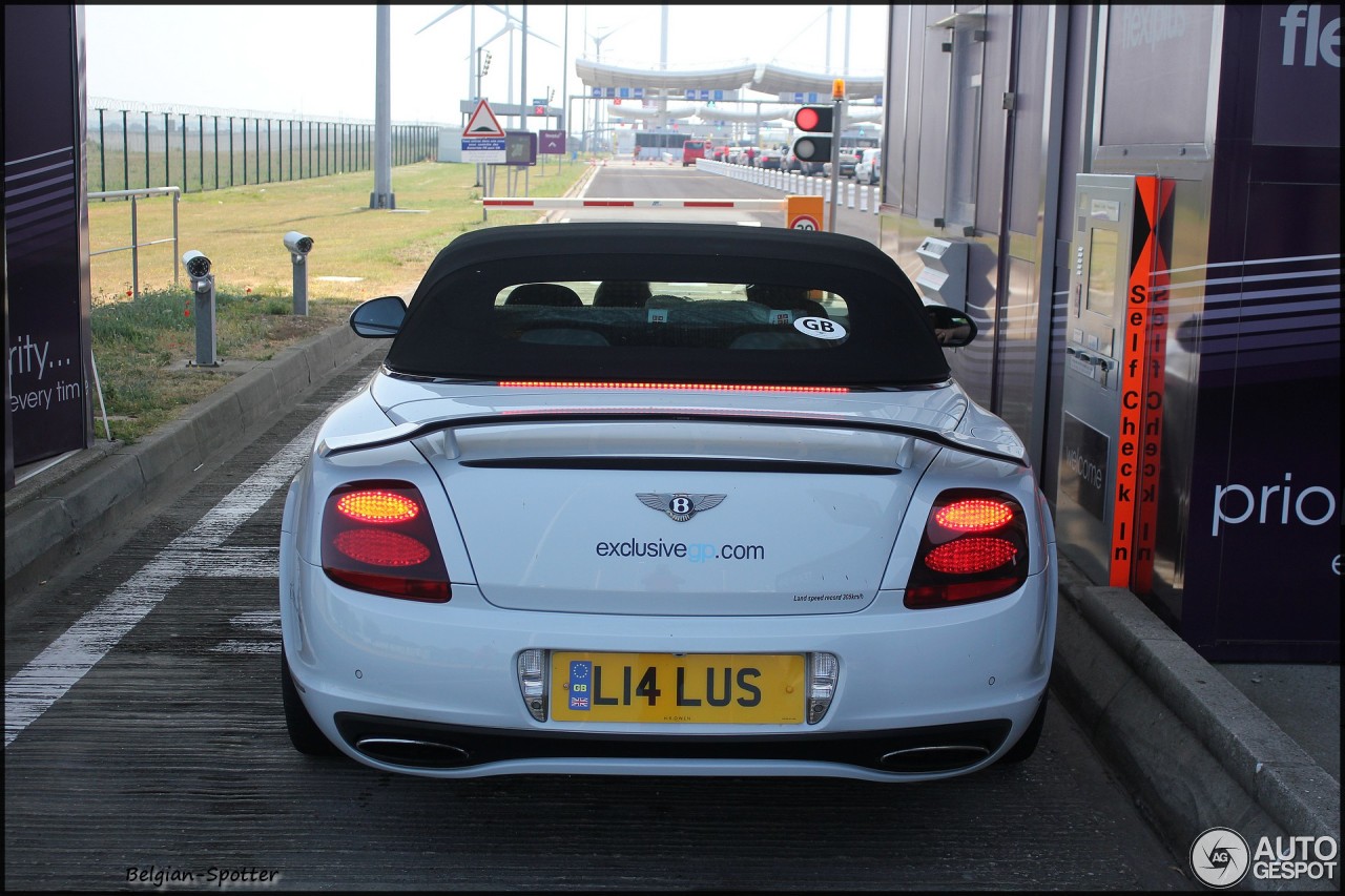 Bentley Continental Supersports Convertible