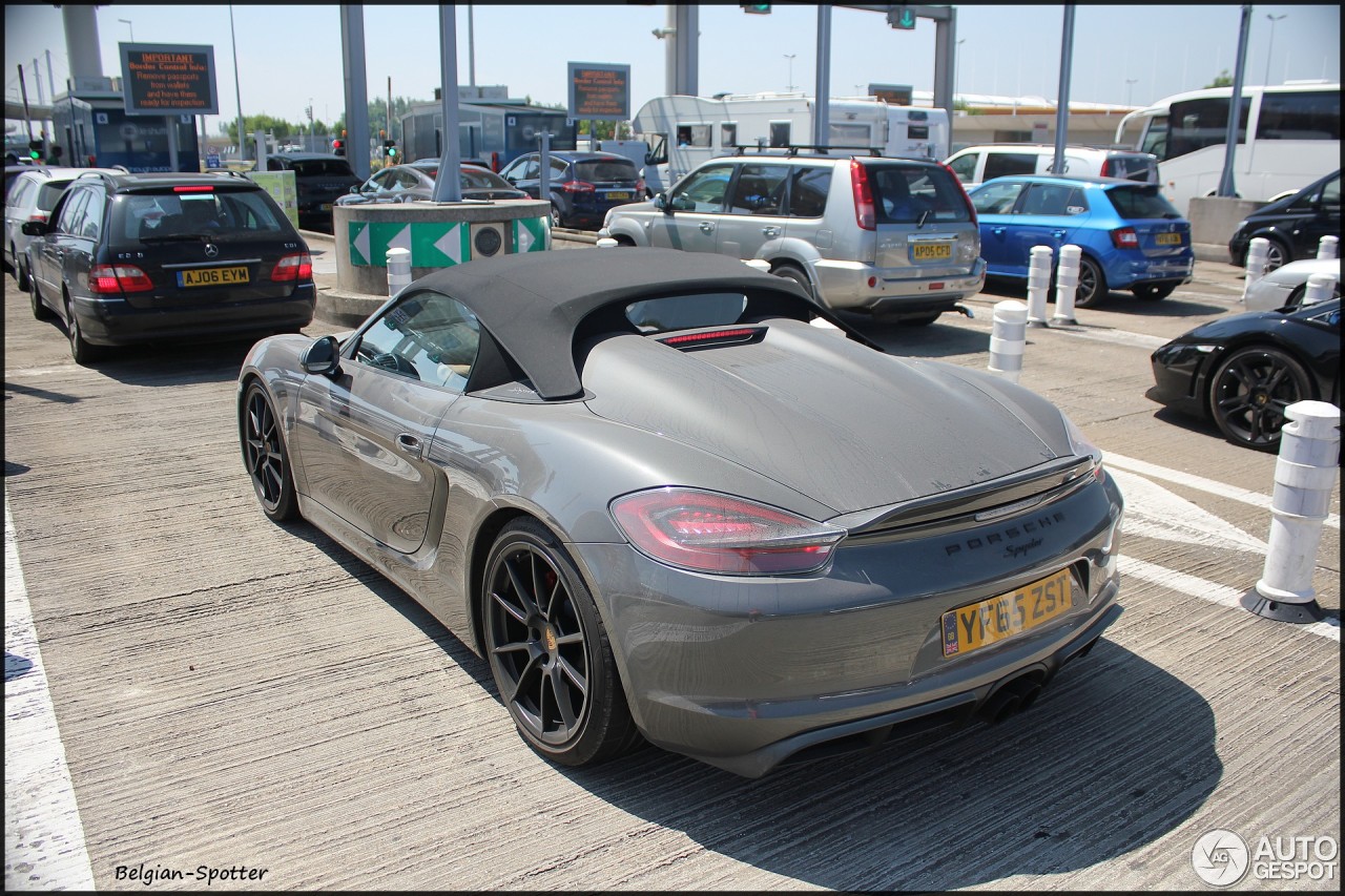 Porsche 981 Boxster Spyder