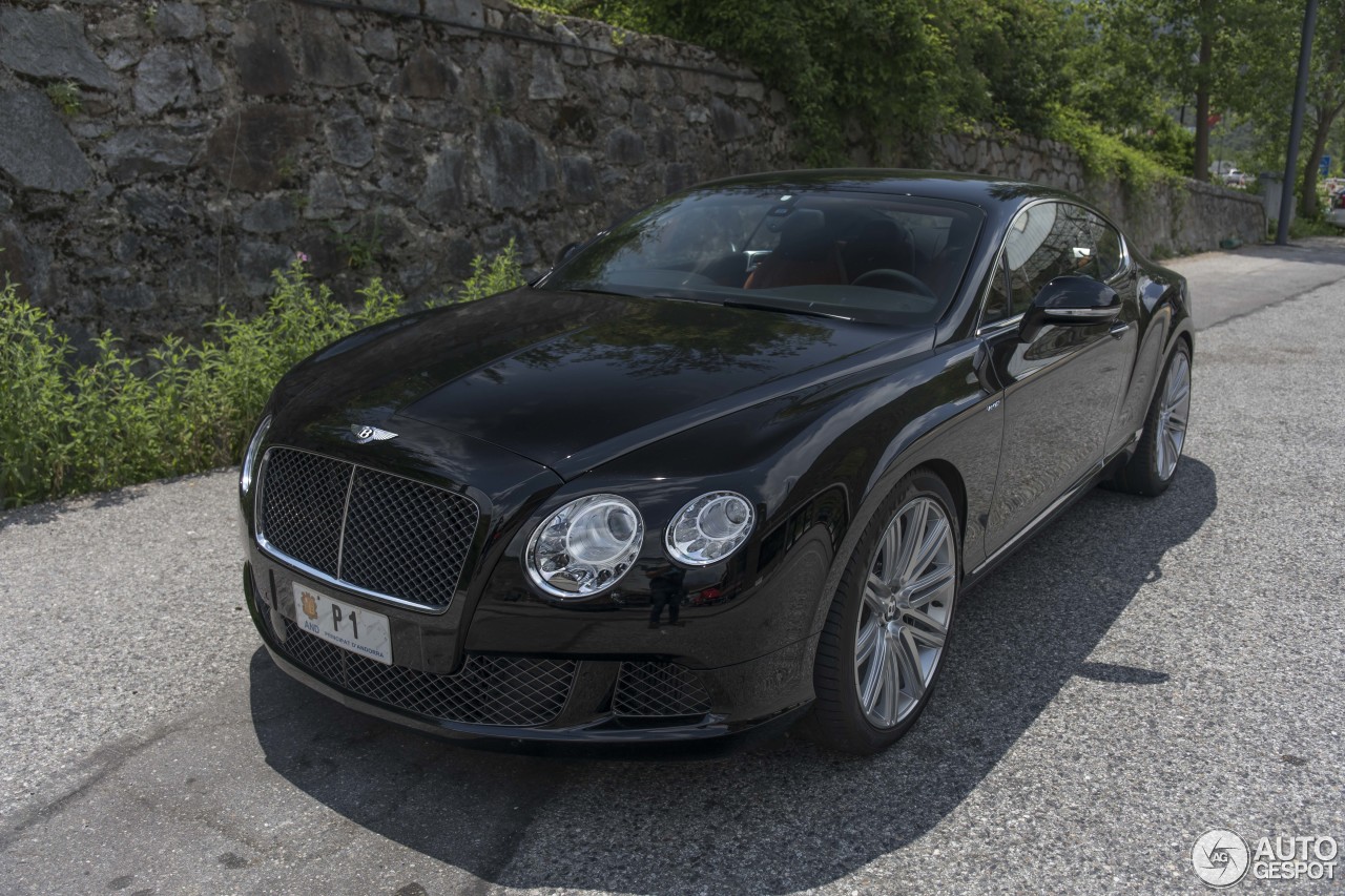 Bentley Continental GT Speed 2012