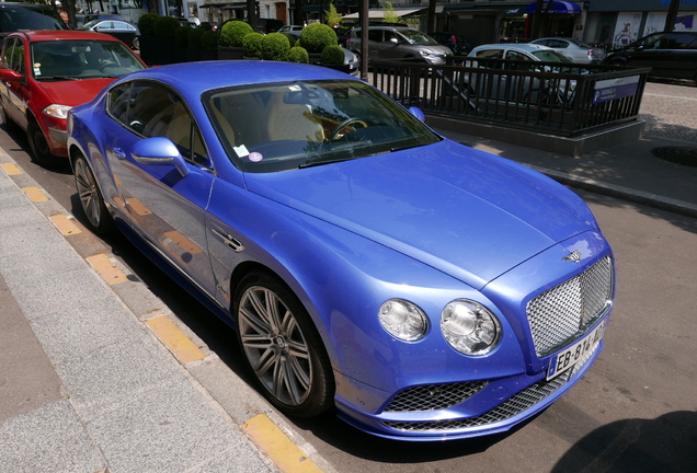 Bentley Continental GT Speed 2016