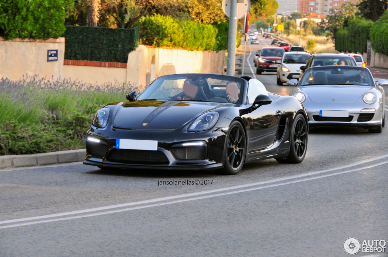 Porsche 981 Boxster Spyder