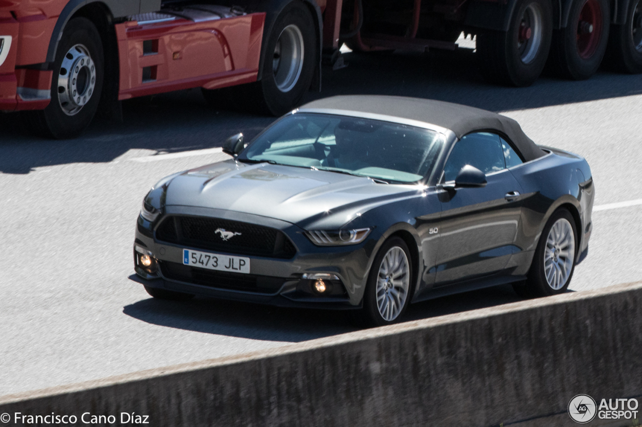 Ford Mustang GT Convertible 2015