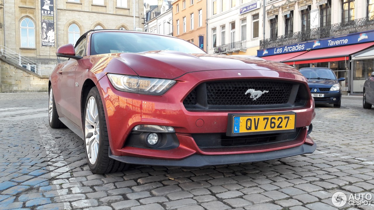 Ford Mustang GT Convertible 2015