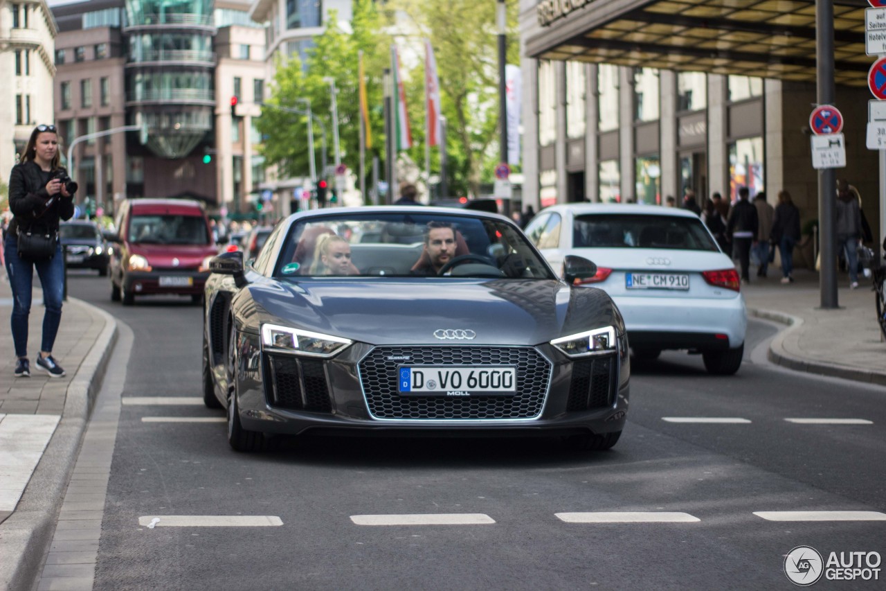 Audi R8 V10 Spyder 2016