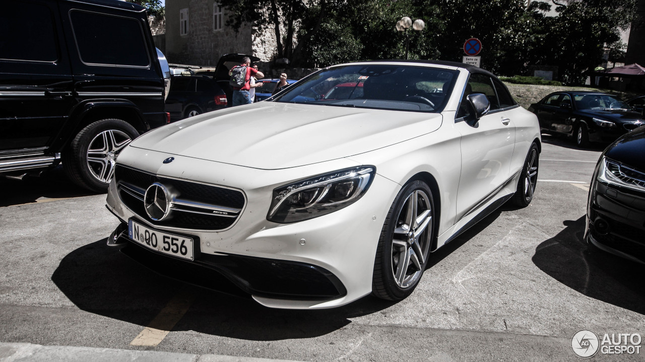 Mercedes-AMG S 63 Convertible A217