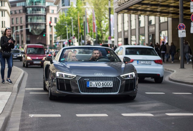 Audi R8 V10 Spyder 2016