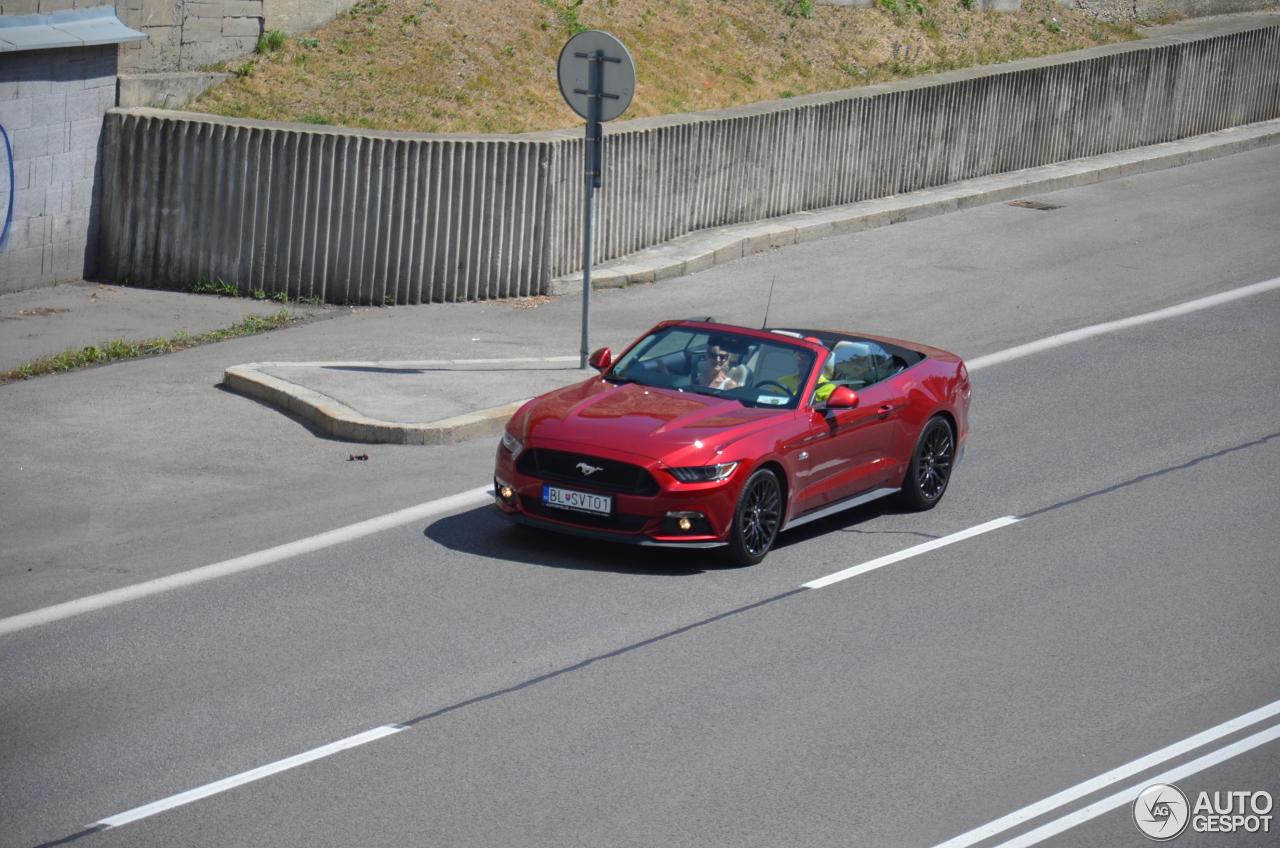 Ford Mustang GT Convertible 2015