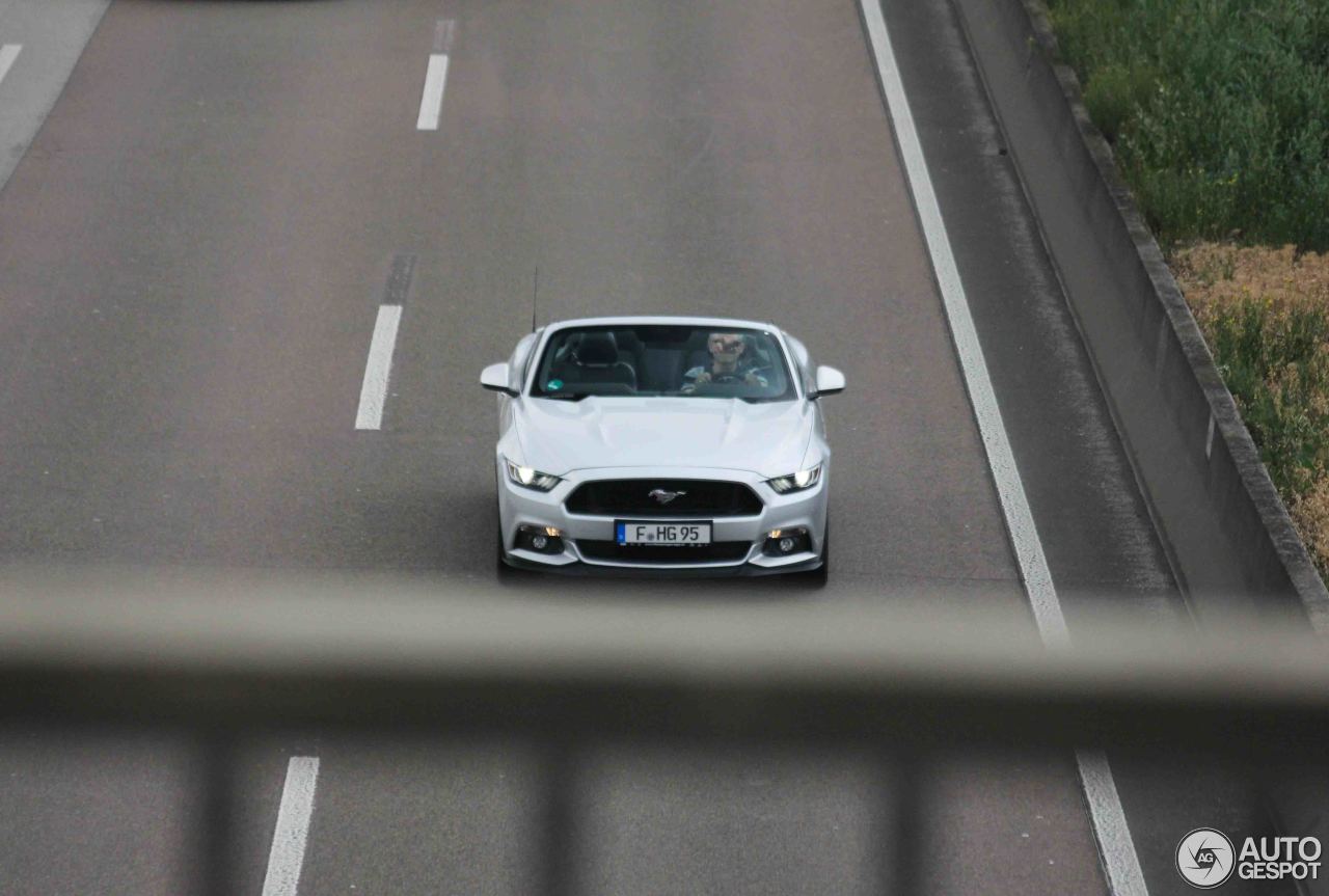 Ford Mustang GT Convertible 2015