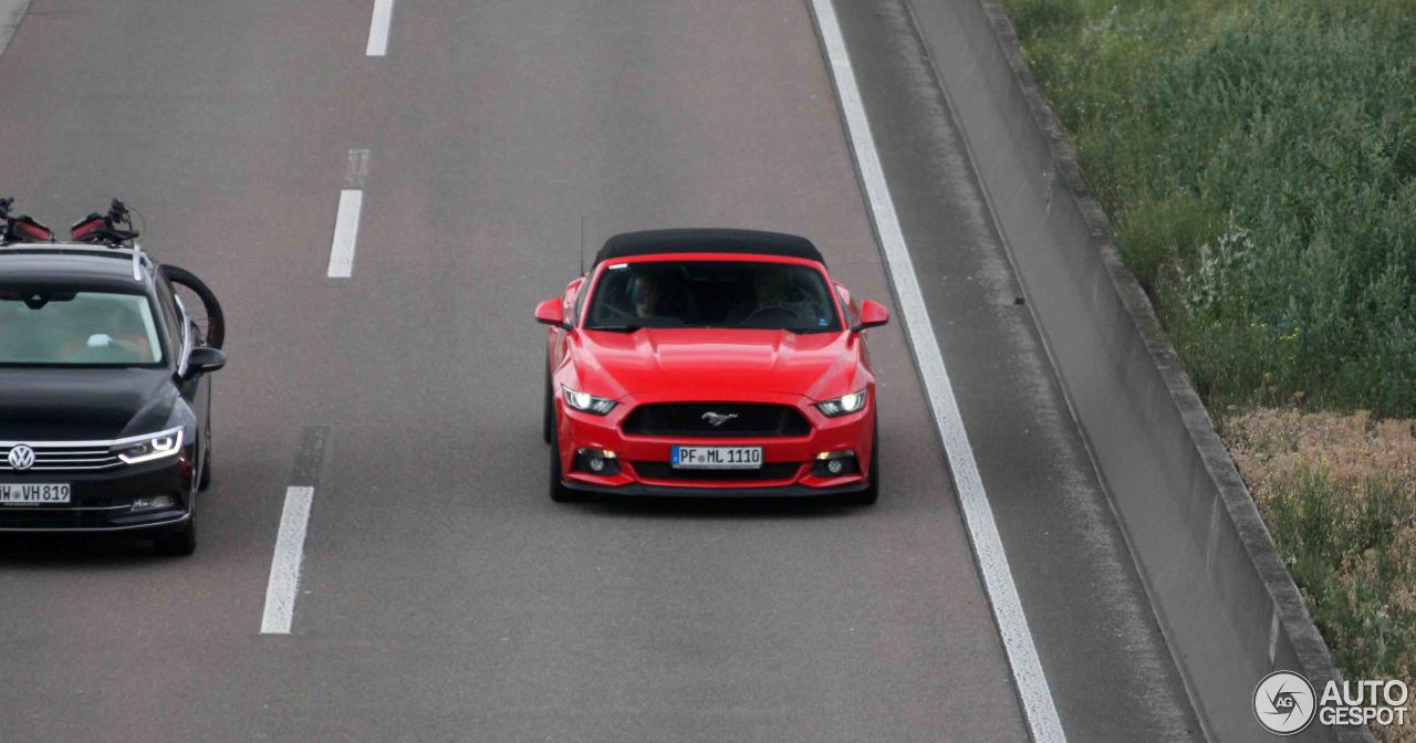 Ford Mustang GT Convertible 2015