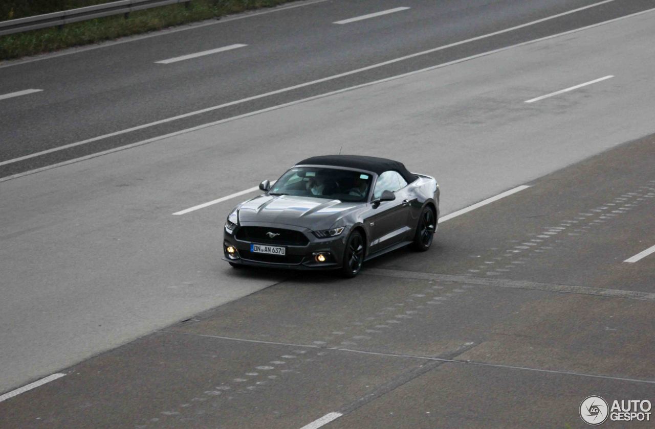 Ford Mustang GT Convertible 2015