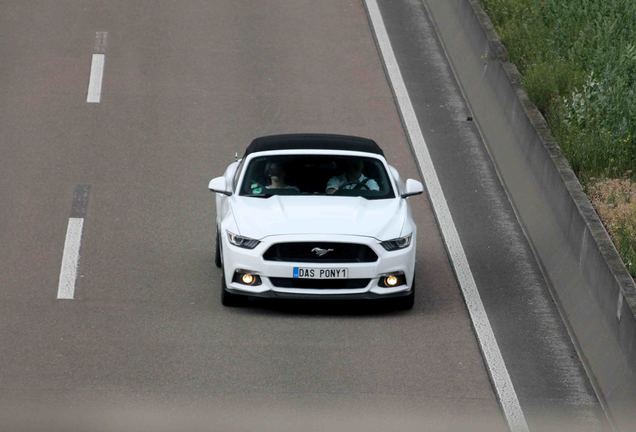 Ford Mustang GT Convertible 2015