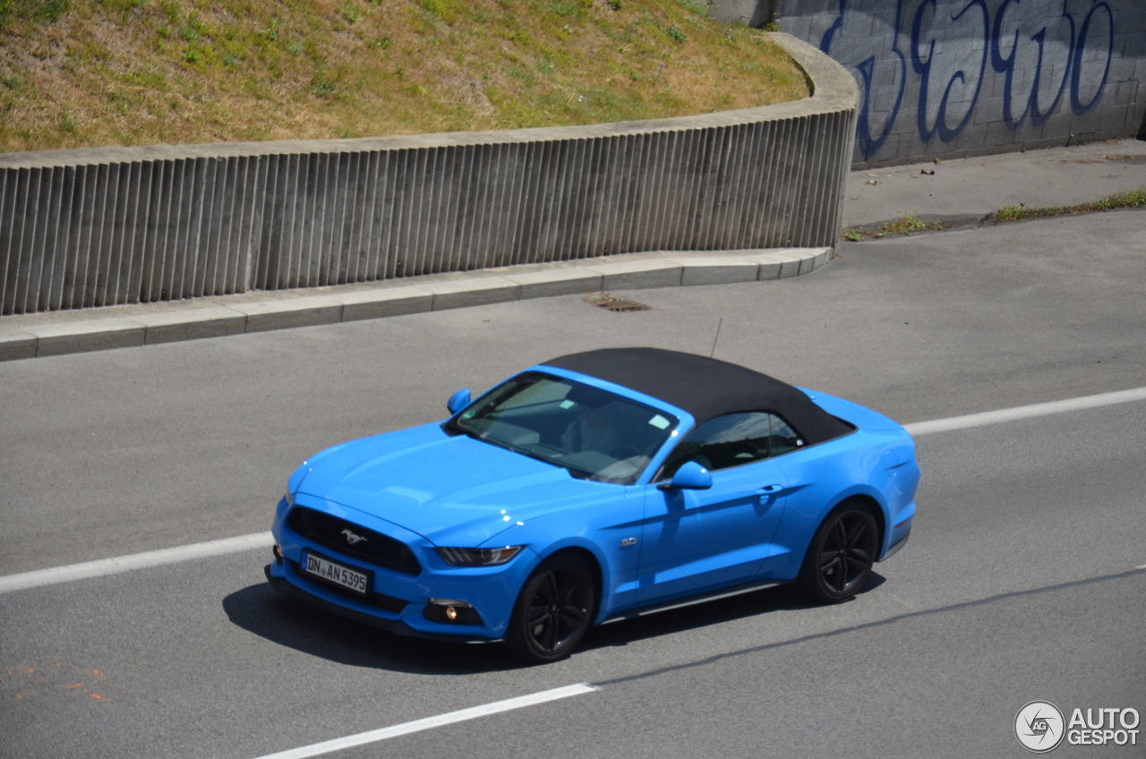 Ford Mustang GT Convertible 2015