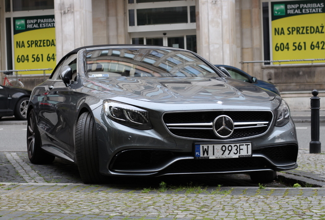 Mercedes-AMG S 63 Convertible A217