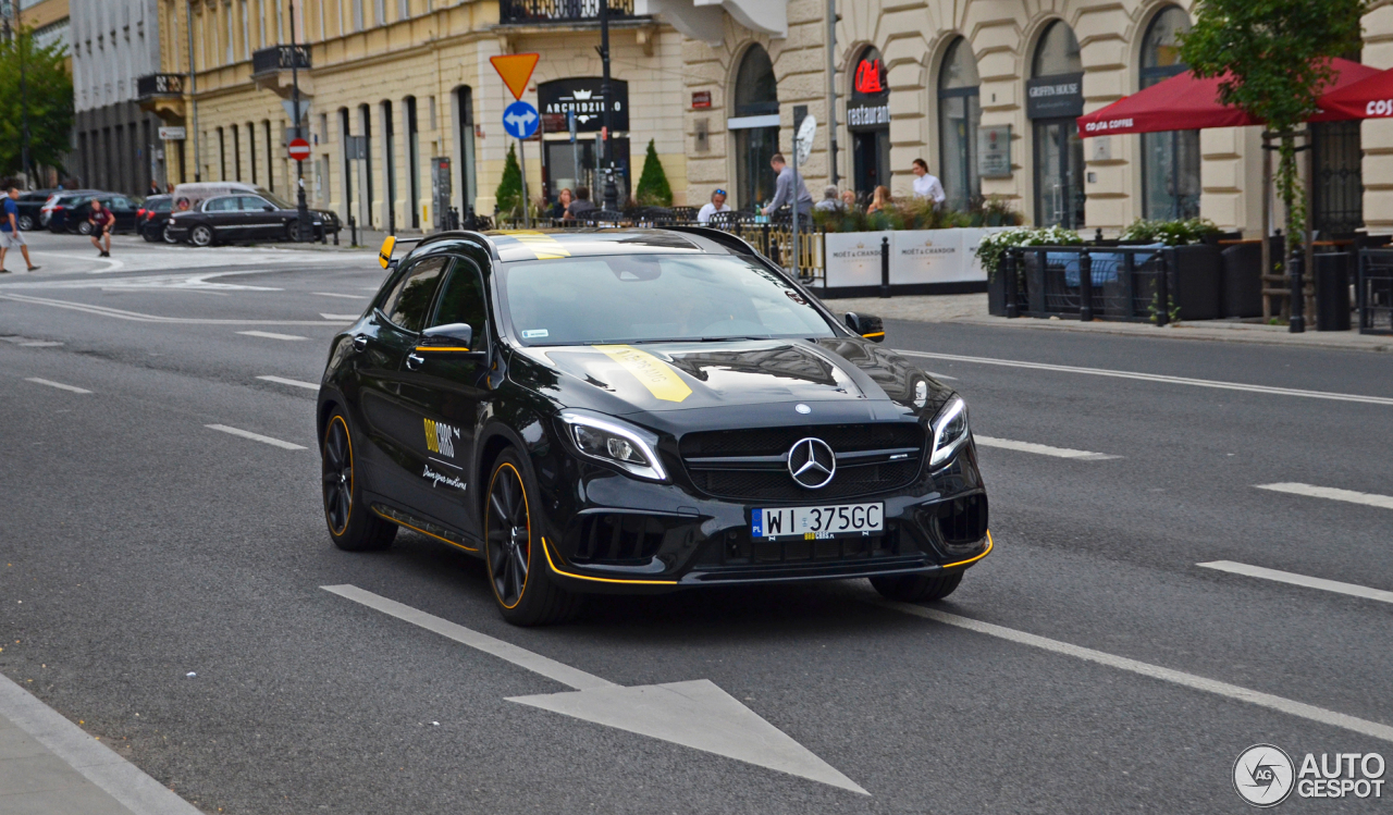 Mercedes-AMG GLA 45 X156 Yellow Night Edition