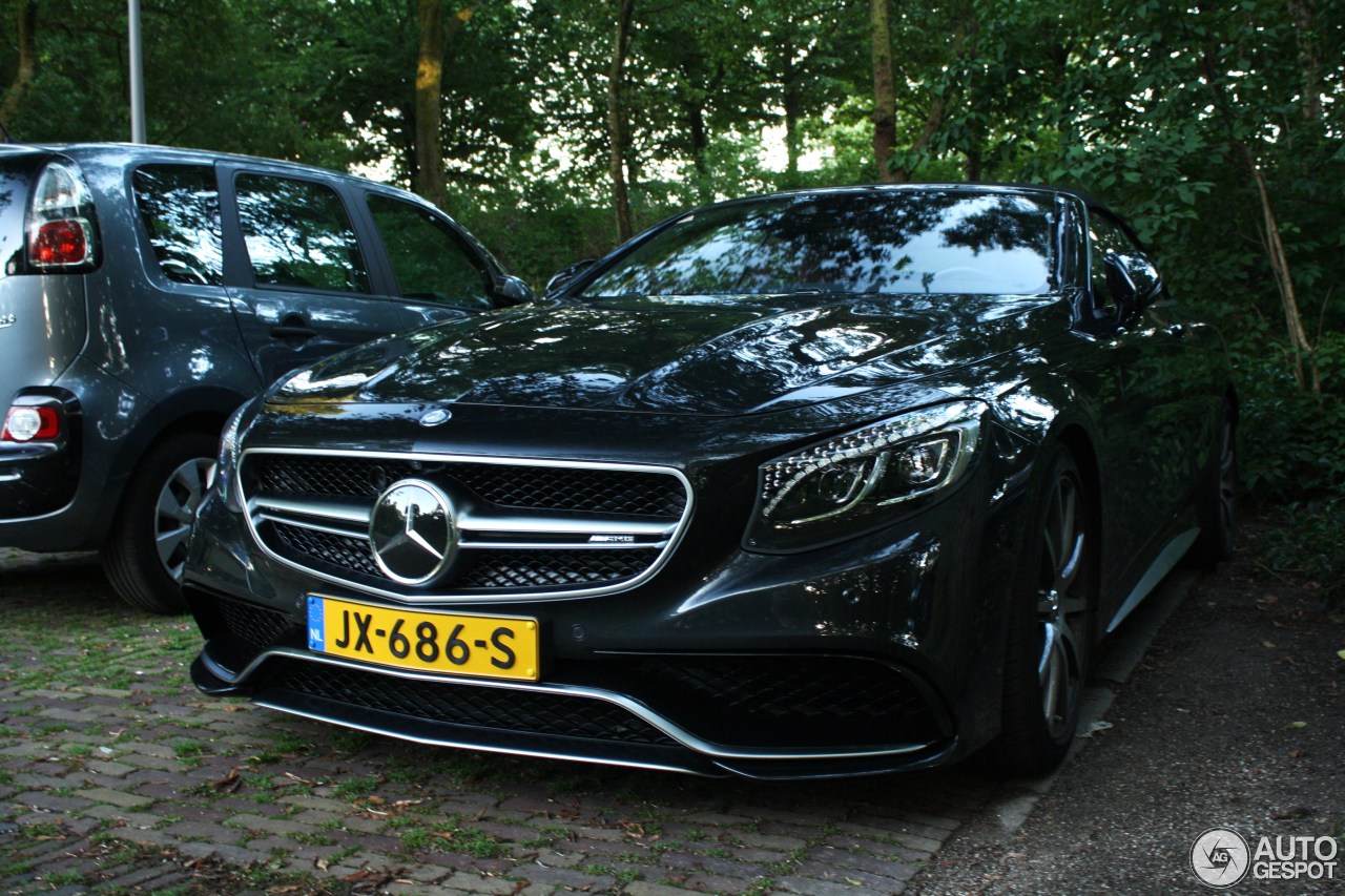 Mercedes-AMG S 63 Convertible A217