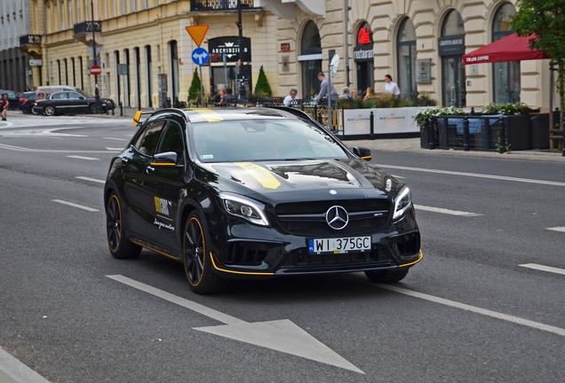 Mercedes-AMG GLA 45 X156 Yellow Night Edition