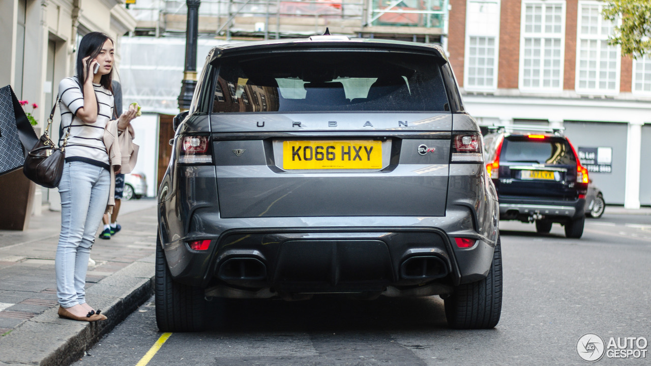 Land Rover Urban Range Rover Sport SVR