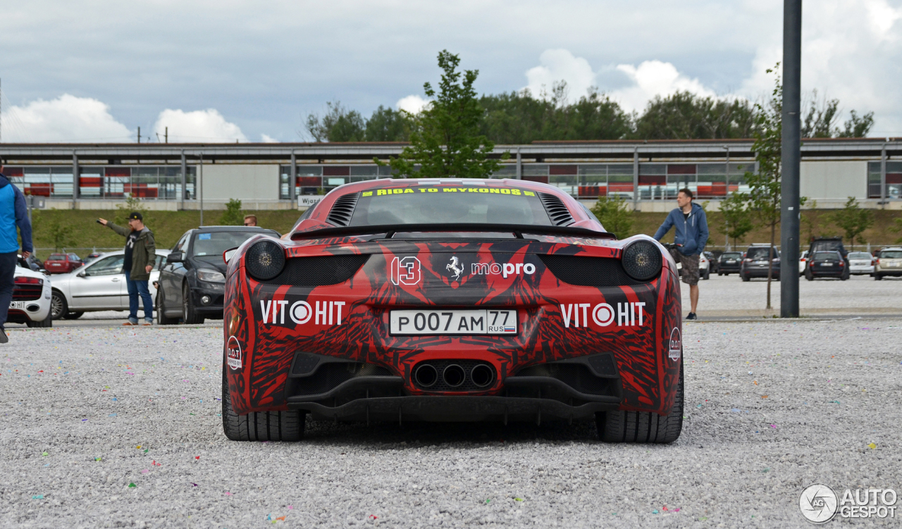 Ferrari 458 Italia Novitec Rosso