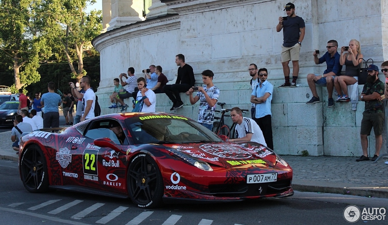 Ferrari 458 Italia Novitec Rosso