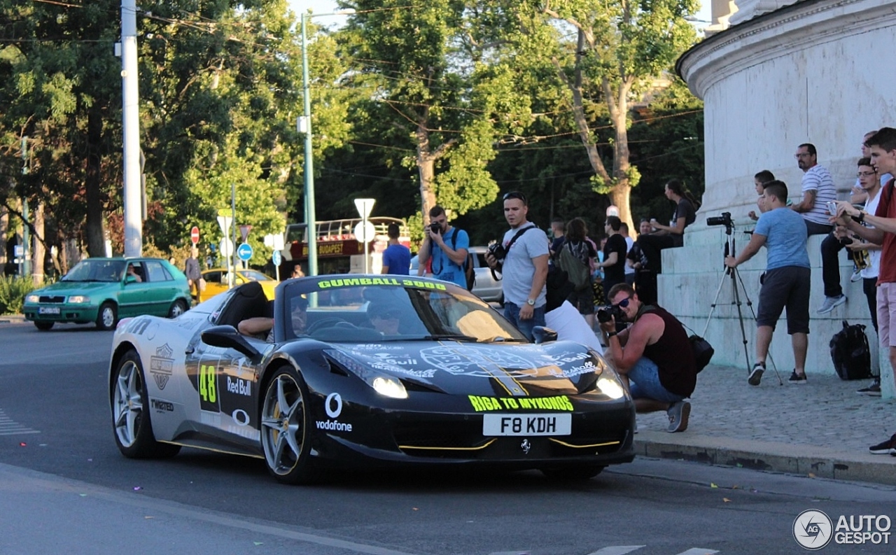 Ferrari 458 Spider