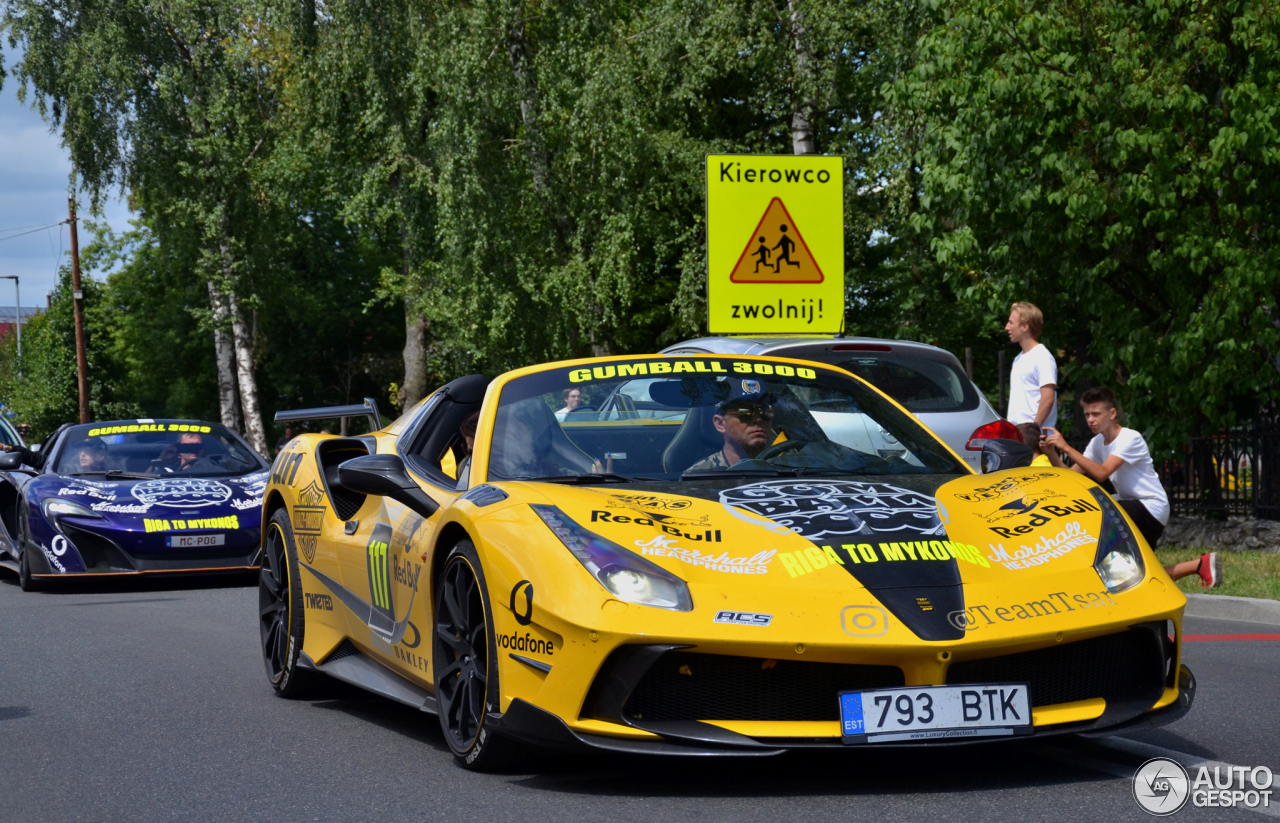 Ferrari 488 Spider Mansory Siracusa 4XX