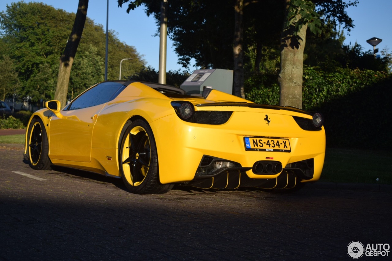 Ferrari 458 Spider Novitec Rosso