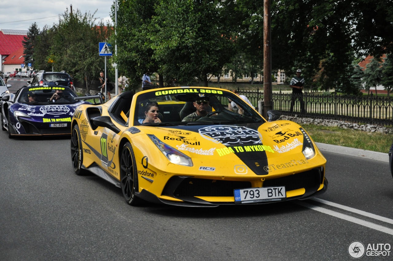 Ferrari 488 Spider Mansory Siracusa 4XX