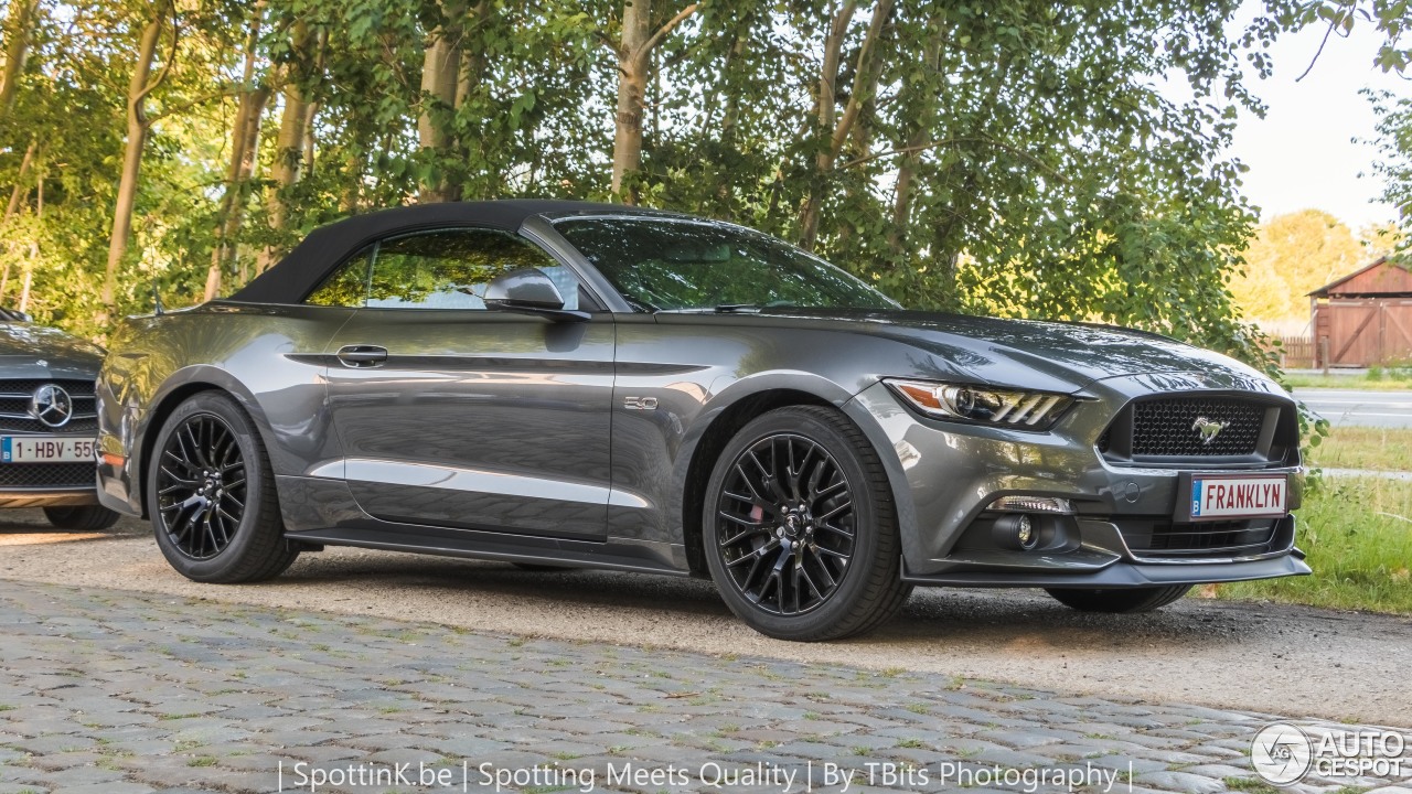 Ford Mustang GT Convertible 2015