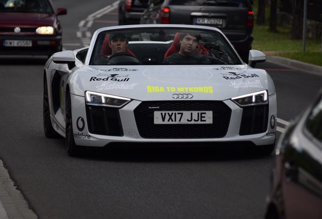 Audi R8 V10 Spyder 2016