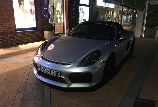 Porsche 981 Boxster Spyder