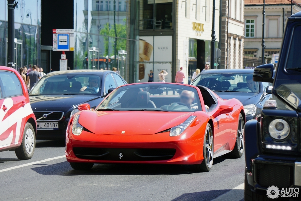 Ferrari 458 Spider