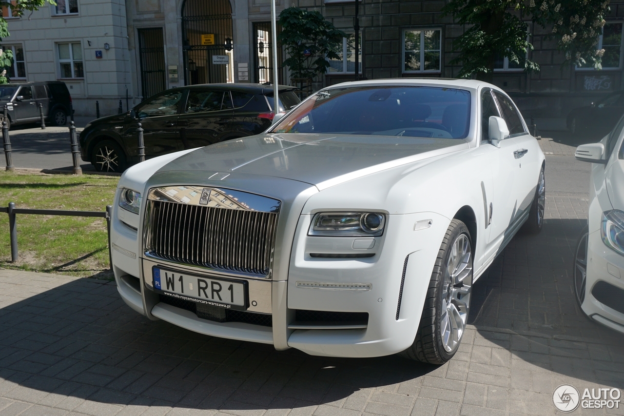 Rolls-Royce Mansory White Ghost EWB Limited