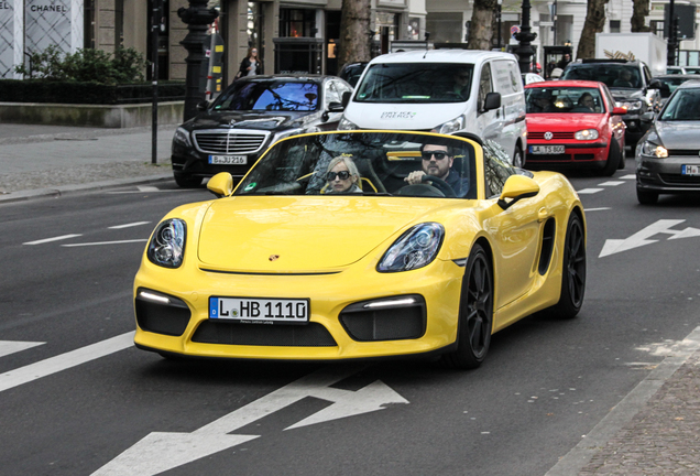 Porsche 981 Boxster Spyder