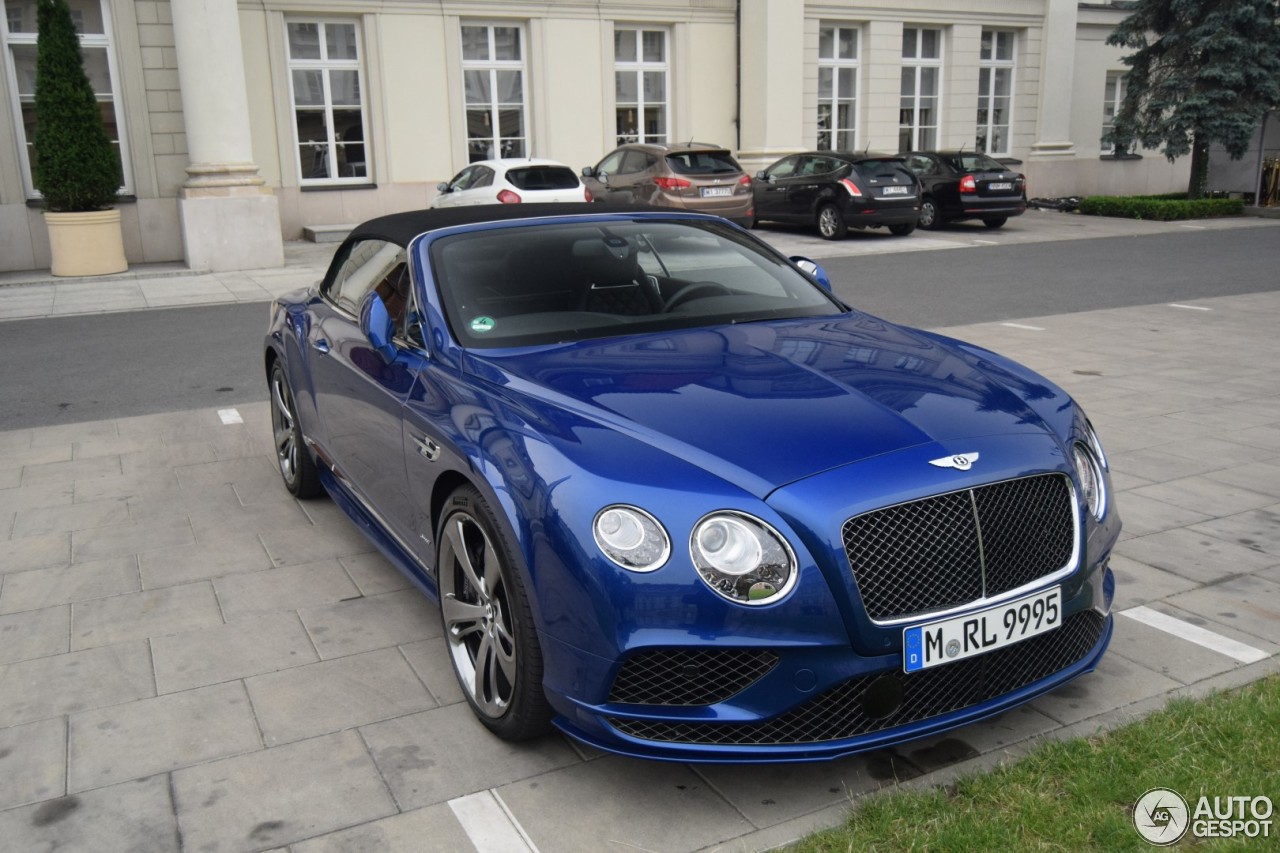 Bentley Continental GTC Speed 2016