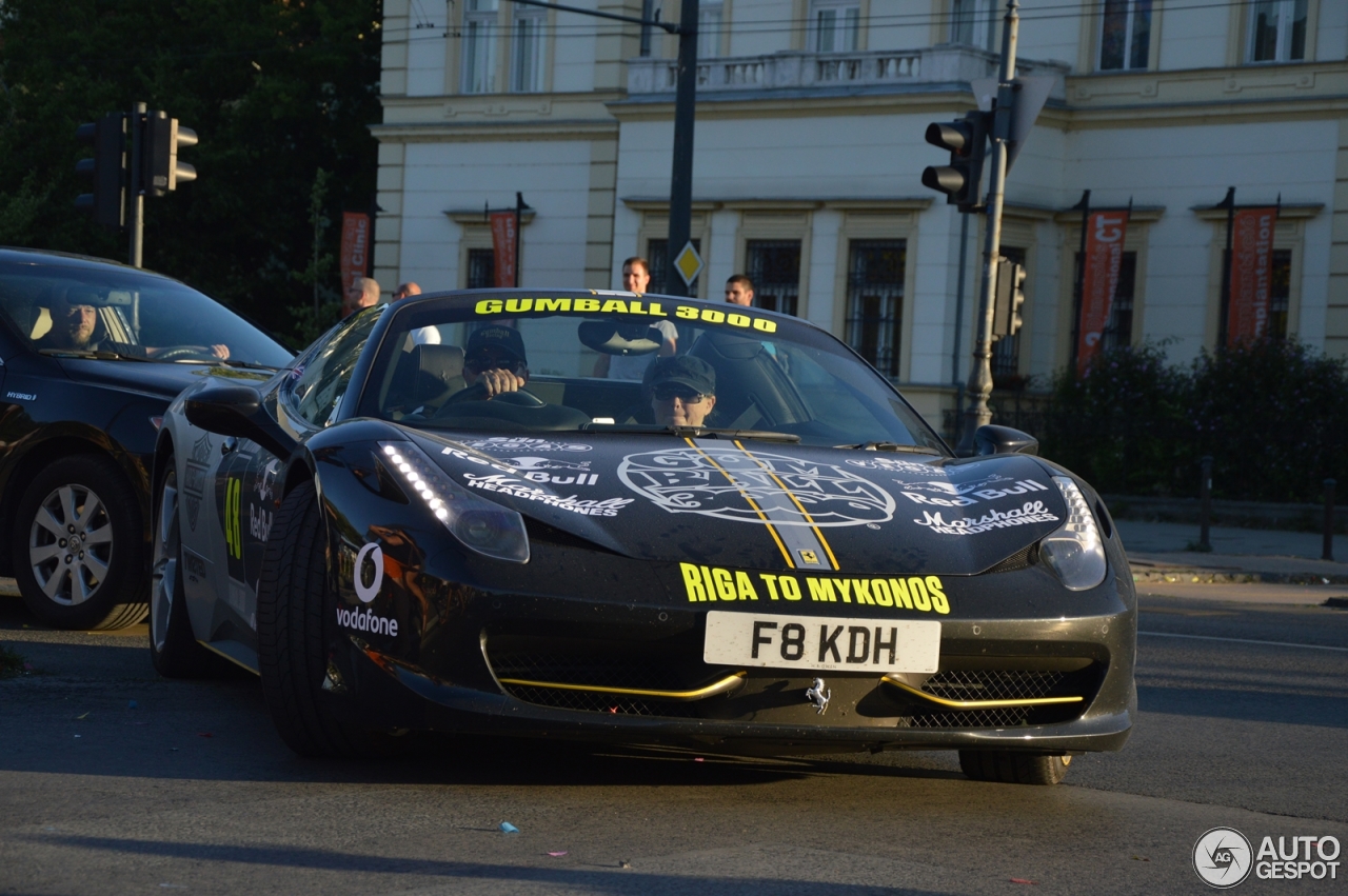 Ferrari 458 Spider