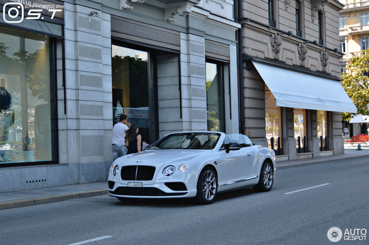 Bentley Continental GTC V8 S 2016