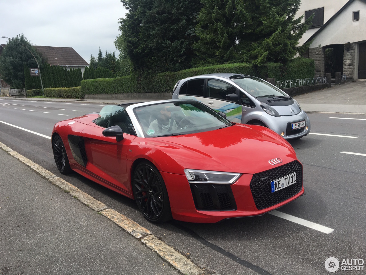 Audi R8 V10 Spyder 2016