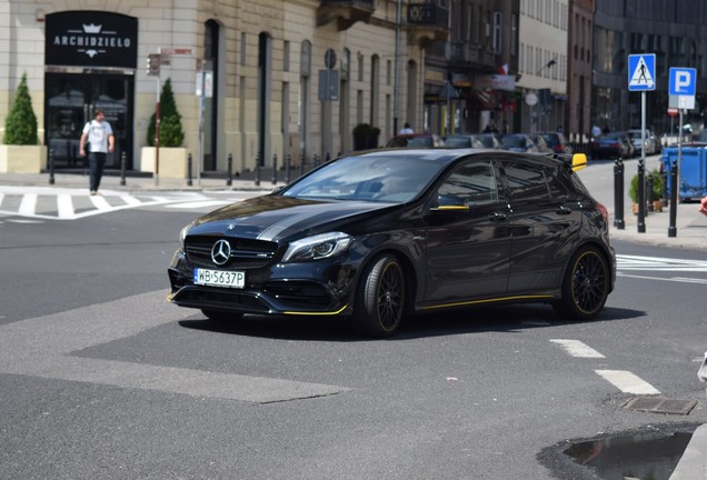 Mercedes-AMG A 45 W176 Yellow Night Edition