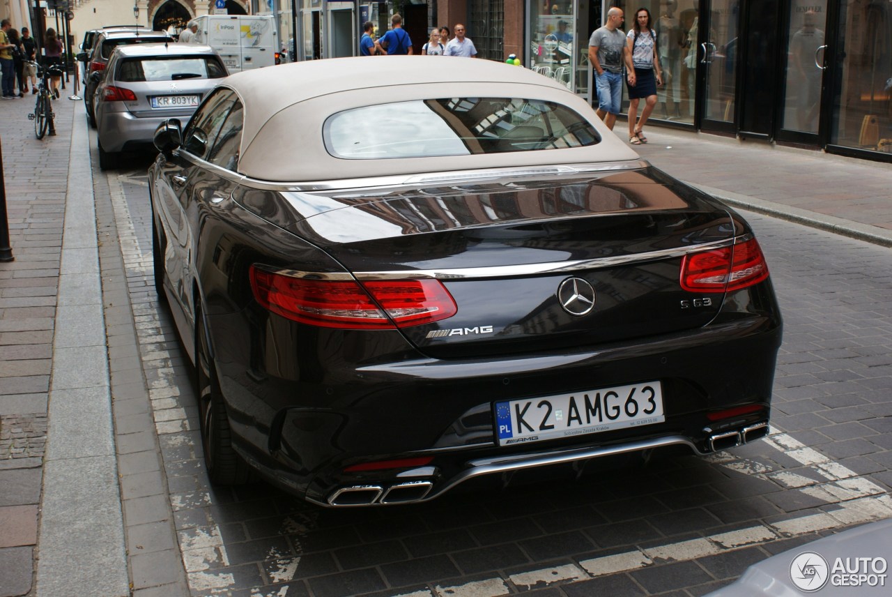 Mercedes-AMG S 63 Convertible A217