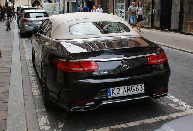 Mercedes-AMG S 63 Convertible A217