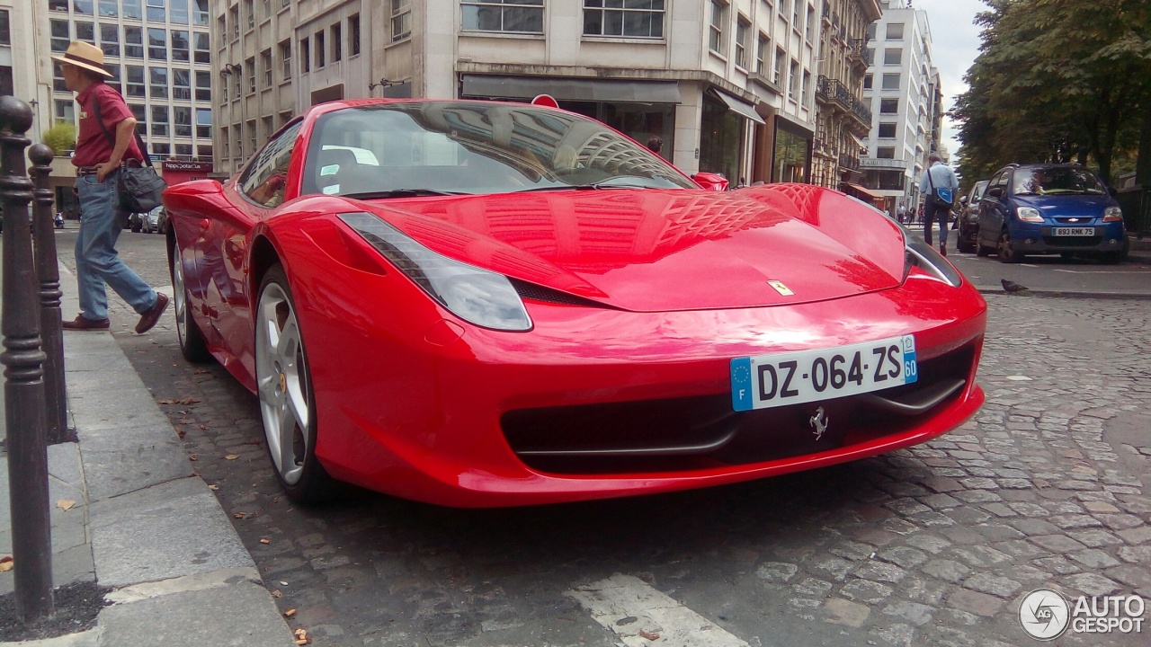 Ferrari 458 Spider