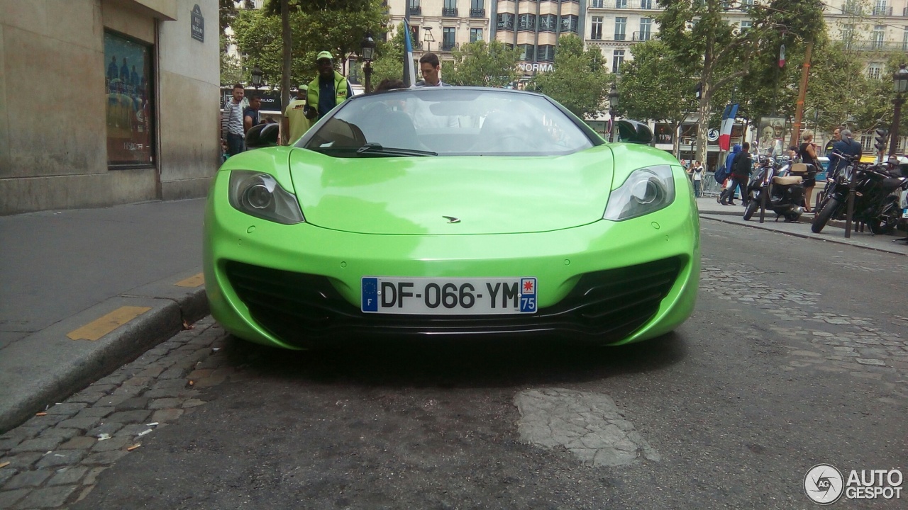 McLaren 12C Spider