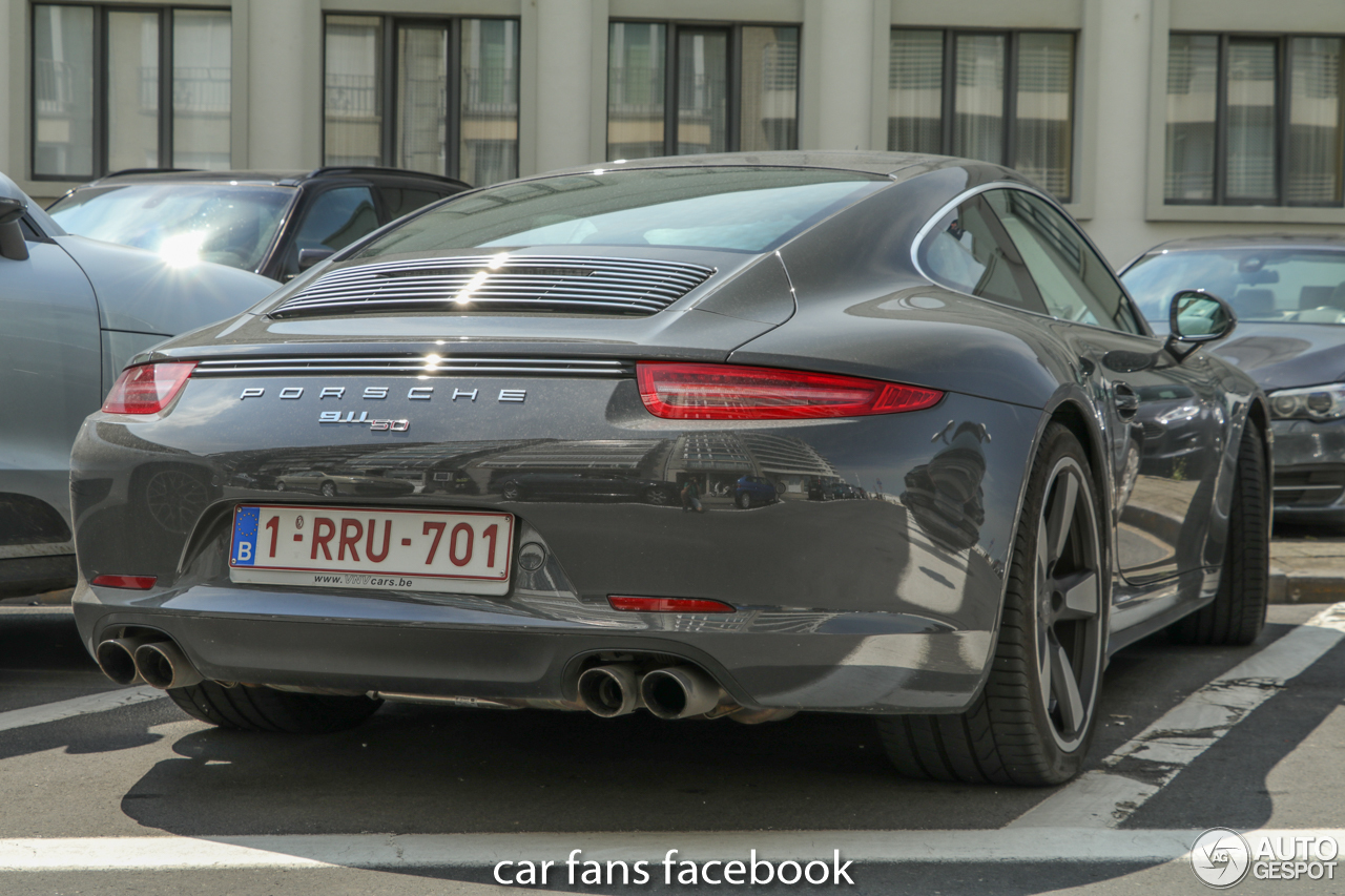 Porsche 991 50th Anniversary Edition