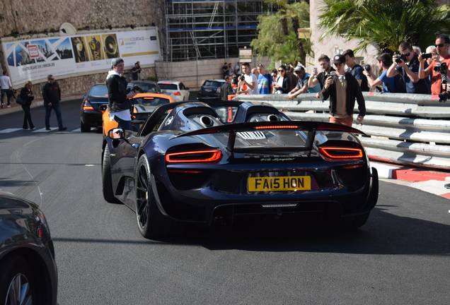 Porsche 918 Spyder Weissach Package