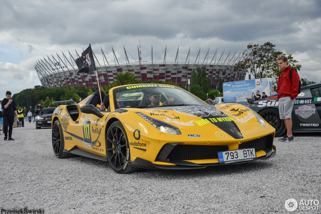 Ferrari 488 Spider Mansory Siracusa 4XX