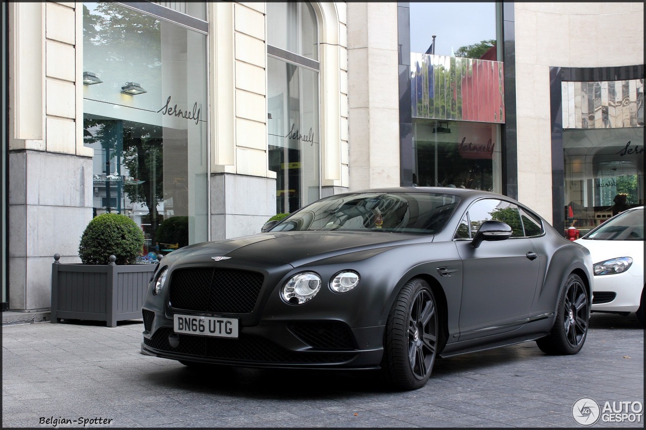 Bentley Continental GT V8 S Black Edition 2016